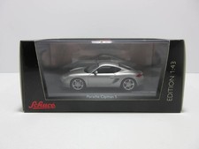 Miniature car 1/43 Schuco Porsche Cayman S GT Silver el car