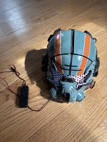 Xcoser Titanfall 2 Jack Cooper Helmet LED Cosplay Mask Resin - Missing Parts