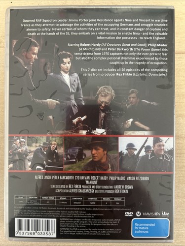 Manhunt (1970) The Complete Series Robert Hardy- 7 Disc DVD Boxset UK Compatible - Picture 2 of 2