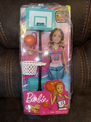 NEW RARE Barbie Stacie Articulated Doll Dreamhouse Adventures Basketball  NIB