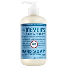 Mrs Meyer's Clean Day Hand Soap Rain Water Scent 12.5 Fl Oz