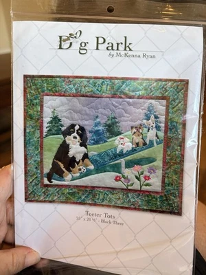 McKenna Ryan Bench Teeter Tots Dog Park Block 2013 Pattern Block 3 - Image 1 of 2