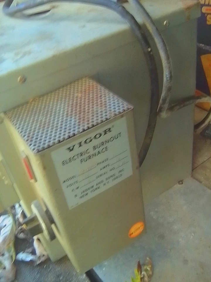 HORNO DE QUEMADO ELÉCTRICO VIGOR joyería o fabricación dental Foto 2 de 2