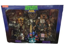 NECA Teenage Mutant Ninja Turtles Tokka & Rahzar Figures Secret Of The Ooze NIB