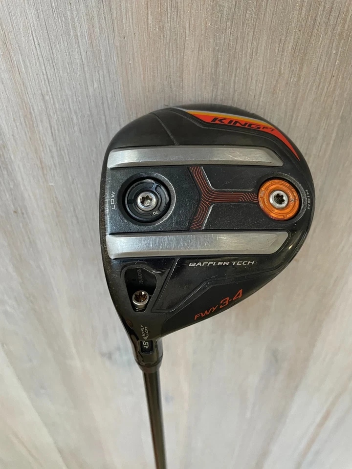 King Cobra F7 Fairway 3-4 , stiff ,  Linkshand