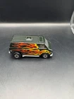 Super Van Flying Colors BLACK Hot Wheels Blackwall Vintage Hong Kong Metal Base