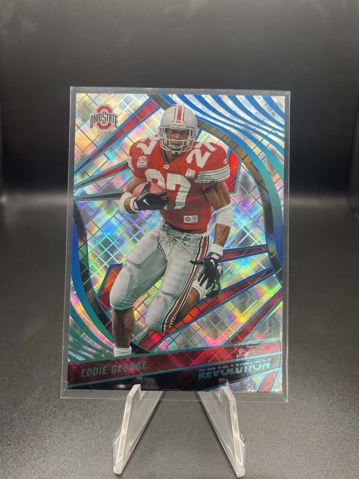 Eddie George trading card
