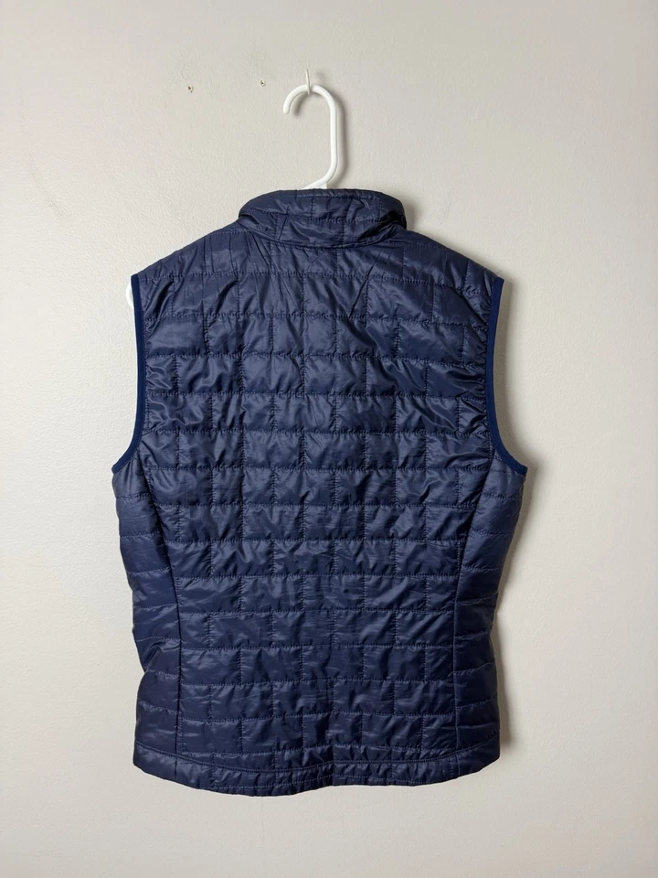 Patagonia Nano Puff Men's S Dark Blue Zip Vest Jacket - Image 2 of 4