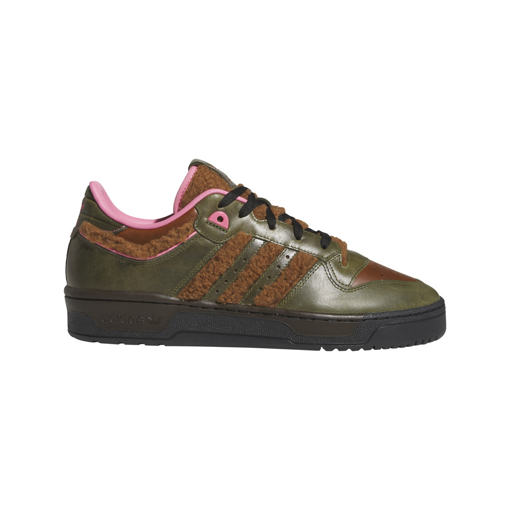 adidas Rivalry 86 Low Simpsons Lace Up  Mens Green Sneakers Casual Shoes IF7190-