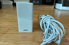 BOSE Jewel Double Cube Speakers Lifestyle 18 25 30 28 35 48 V39 V35 White w Cord