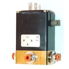 Burkert, 0330C 3.0 NBR MS G1/4, Valve, Solenoid, 4mm OD Tube, 220V/60Hz