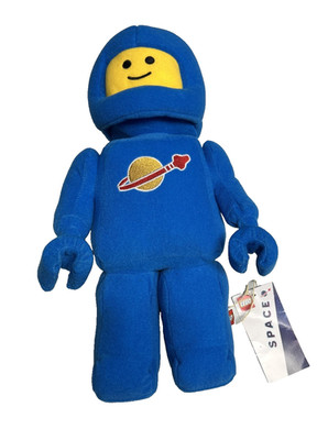 Lego Figure Space Man Blue Astronaut Plush Toy W/Tag 14''