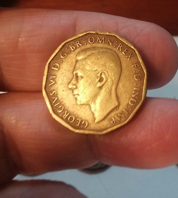Britain - 1945 Three Pence - George VI - 081925 | eBay