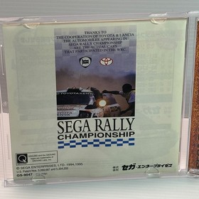 Sega Rally Championship  GS‑9047 SEGA SATURN Japanese  Retro Game