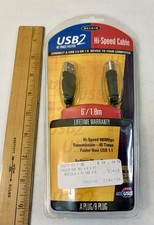 Belkin USB 2 Hi-Speed Cable 6  A to B Plug F3...