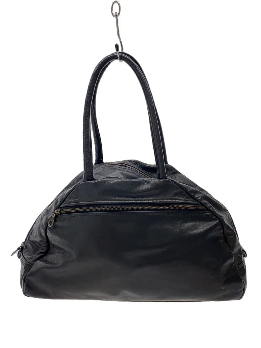 Jas-M.B. Boston bag leather Black plain Used | eBay Jas-M.B. Boston bag leather Black plain Used | eBay