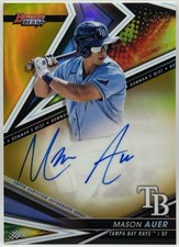 2022 Bowman's Best - Best of 2022 Auto Mason Auer #B22-MA Gold Refractor /50 TB