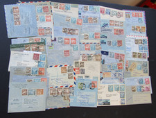 CHILE - FINE COLLECTION OF 40 x B.S.A.A  1940s AIRMAIL/FLIGHT COVERS TO EUROPE