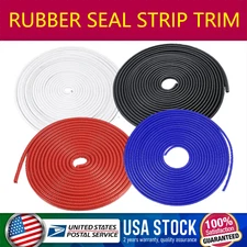 20/32FT Car Rubber Seal Trim Molding Strip Door Edge Lock Protector All Weather