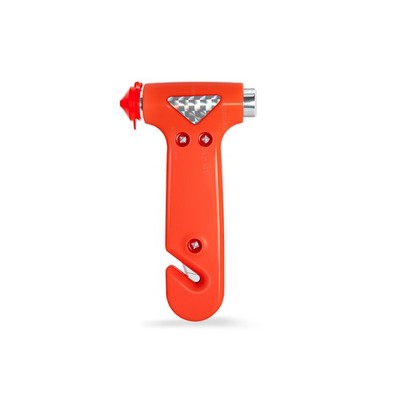 Emergency Auto Rescue Hammer   Break Glass, Cut Seatbelt, Compact Safety Tool