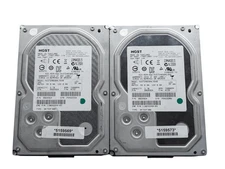 LOT OF 2 HGST 3TB 0B26924 3.5" SAS Server Hard Drive 512 Format HUS724030ALS640