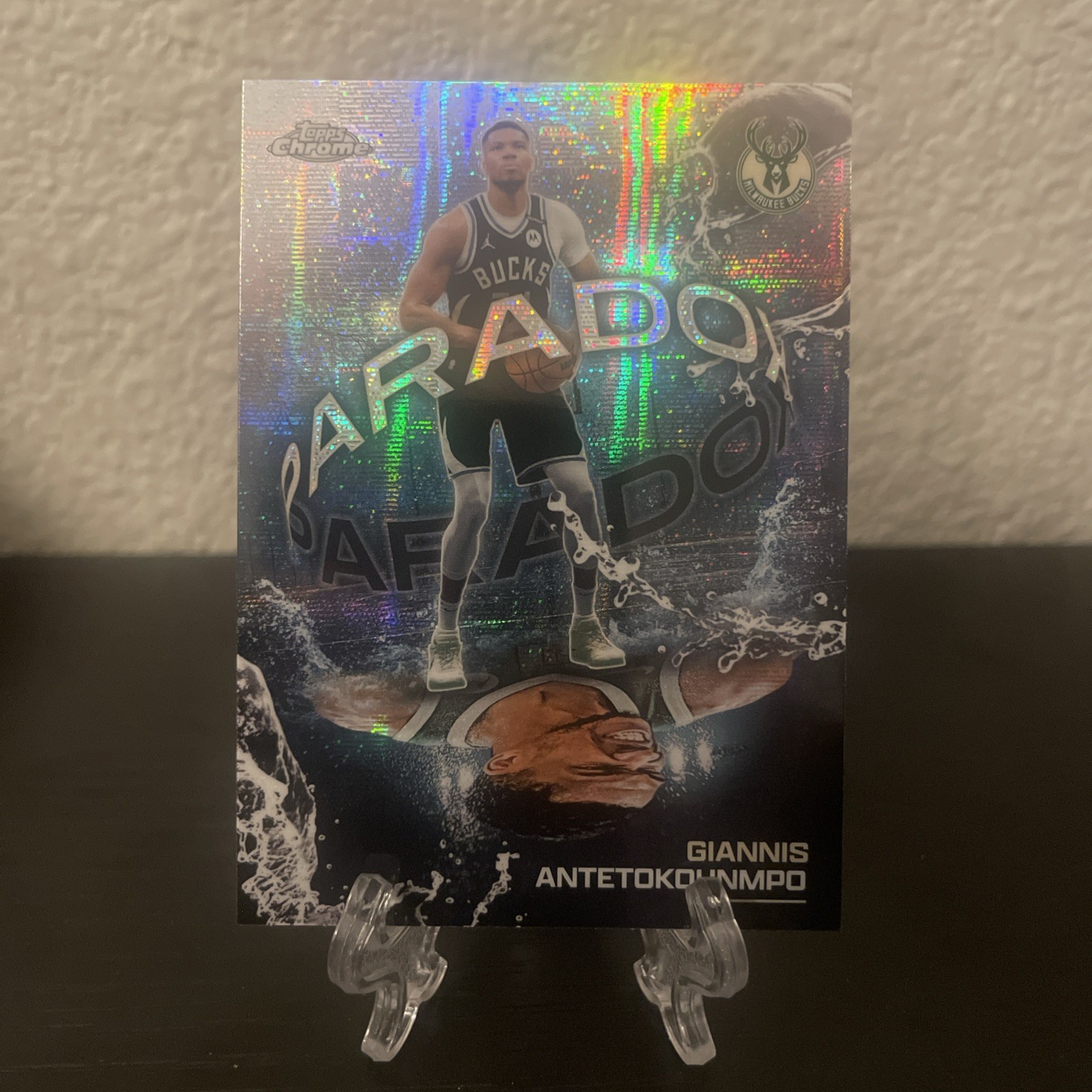 #PX-10 Giannis Antetokounmpo 2025-26 Topps Chrome Milwaukee Bucks sports Paradox