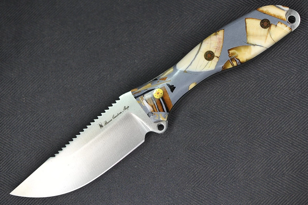Busse Combat Collectible Custom & Handmade Modern Fixed Blade 