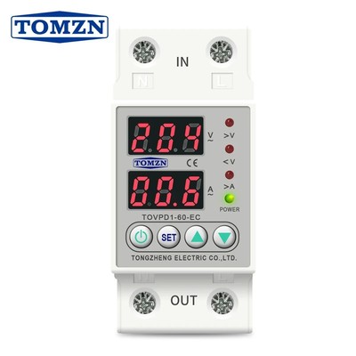 TOMZN TOVPD1-60-EC DIN Rail Digital Panel Meter