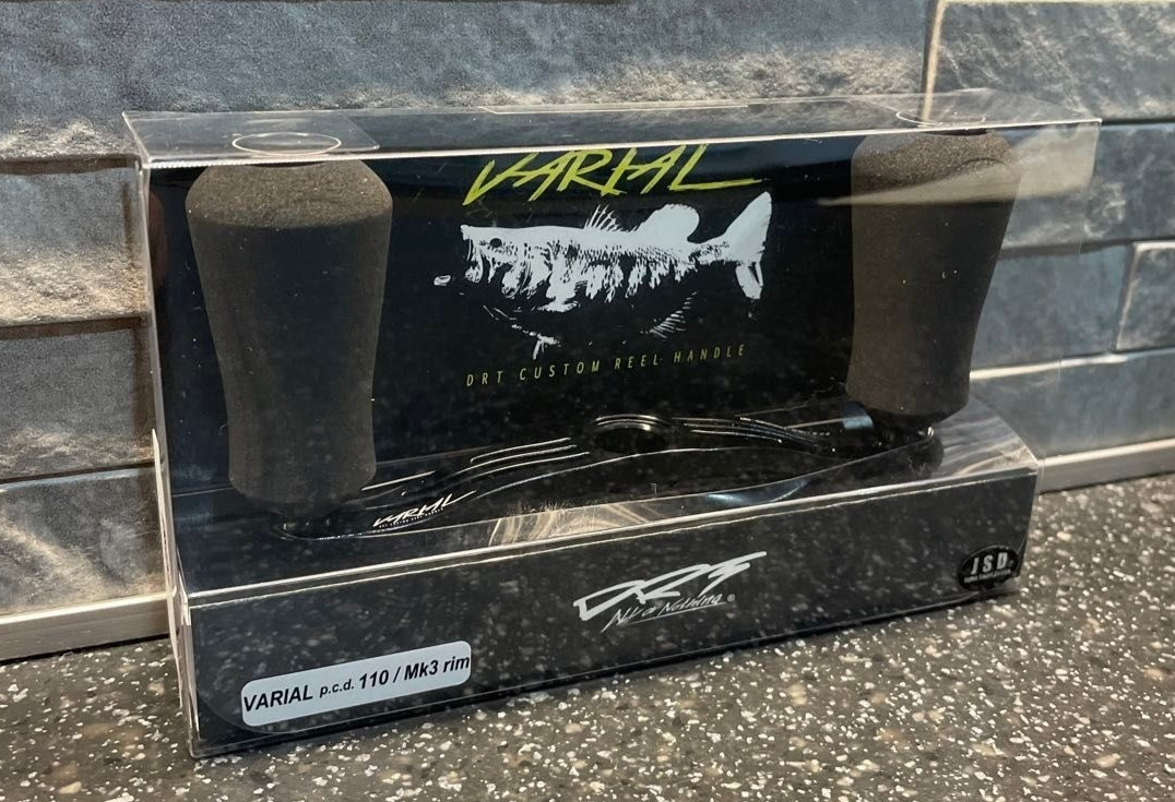 リール DRT VARIAL 110 mk3 rim black DRT VARIAL 110 MK3 rim BLACK Handle Japan Exclusive Bass Fishing