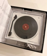 OA Mini Turntable Bluetooth Speaker - Retro Vinyl Style Portable Wireless Speake