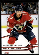 2025 Upper Deck Hockey Series 1 Evan Rodrigues #69 Florida Panthers