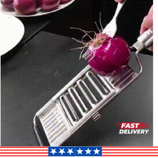 4in1 Vegetable Slicer Stainless Steel Shredder Cutter Kitchen Tool