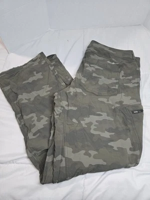 Eddie Bauer First Ascent Camo Cargo Pants Size T35x32 Fleece Lined Camouflage - Image 1 of 4