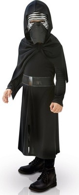 KINDER STAR WARS KOSTÜM & MASKE / Kylo Ren Dunkle Macht Bösewicht Karneval Party