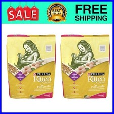 Purina Kitten Chow Naturals, Indoor Dry Kitten Food, Chicken, 13 lb Bag,2pack 1.46 per pound