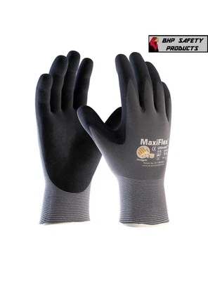 PROTECTIVE INDUSTRIAL PRODUCTS 12 Pairs PIP MaxiFlex Ultimate Nitrile Micro-Foam Gloves #7 Small Style 34-874