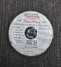 Lincoln ED030308: Superglaze 4043 Aluminum Solid MIG Welding Wire .035 - 1 lb.