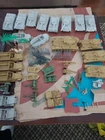 Vintage Marx Military Battleground Playset WW2 1963 100+ Pieces