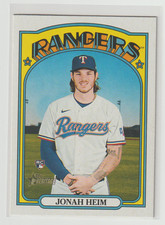 2021 Topps Heritage High Number - Jonah Heim #620 (RC)