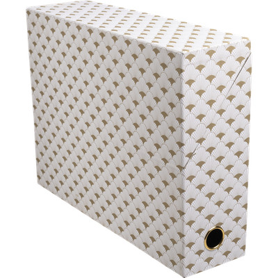 Exacompta 5x Transferbox, Rückenbreite 90mm, Neo Deco - Farben sortiert - 89450E