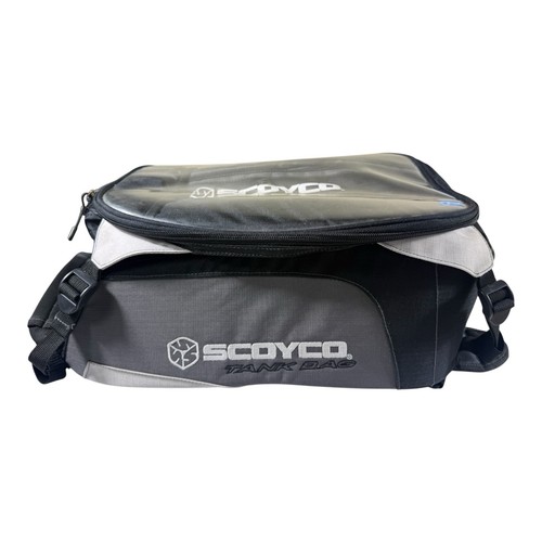 Syoyco motorcycle Magnetic Tank Bag Gray, Black And White