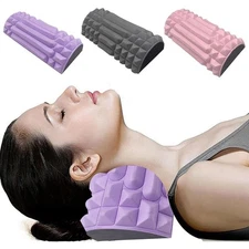 Posture Corrector Neck Pillow Support Lightweight Back Neck Massager Pain Relief