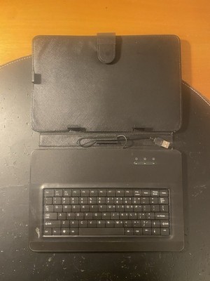 Tablet Hülle mit eingebauter USB-Tastatur