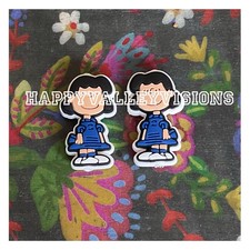 2 Piece LUCY Peanuts Character Silicone Focal Beads DIY Jewelry Pens Keychains