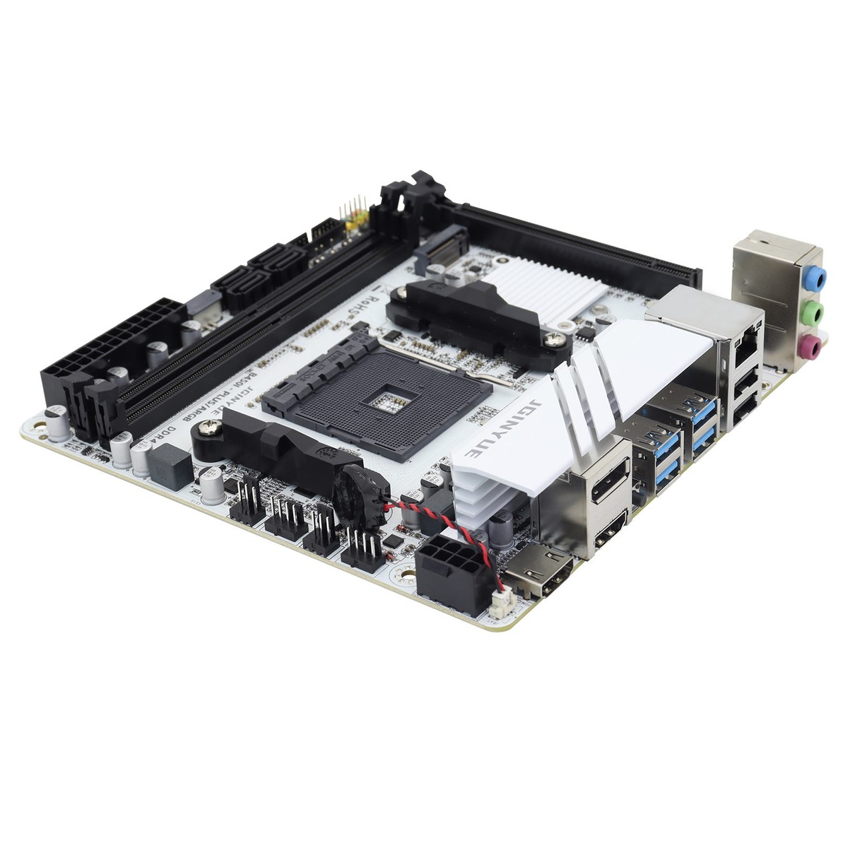 Mini ITX AM4 Motherboard, B450I-PLUS ARGB, Dual M.2 NVMe, ITX SFF