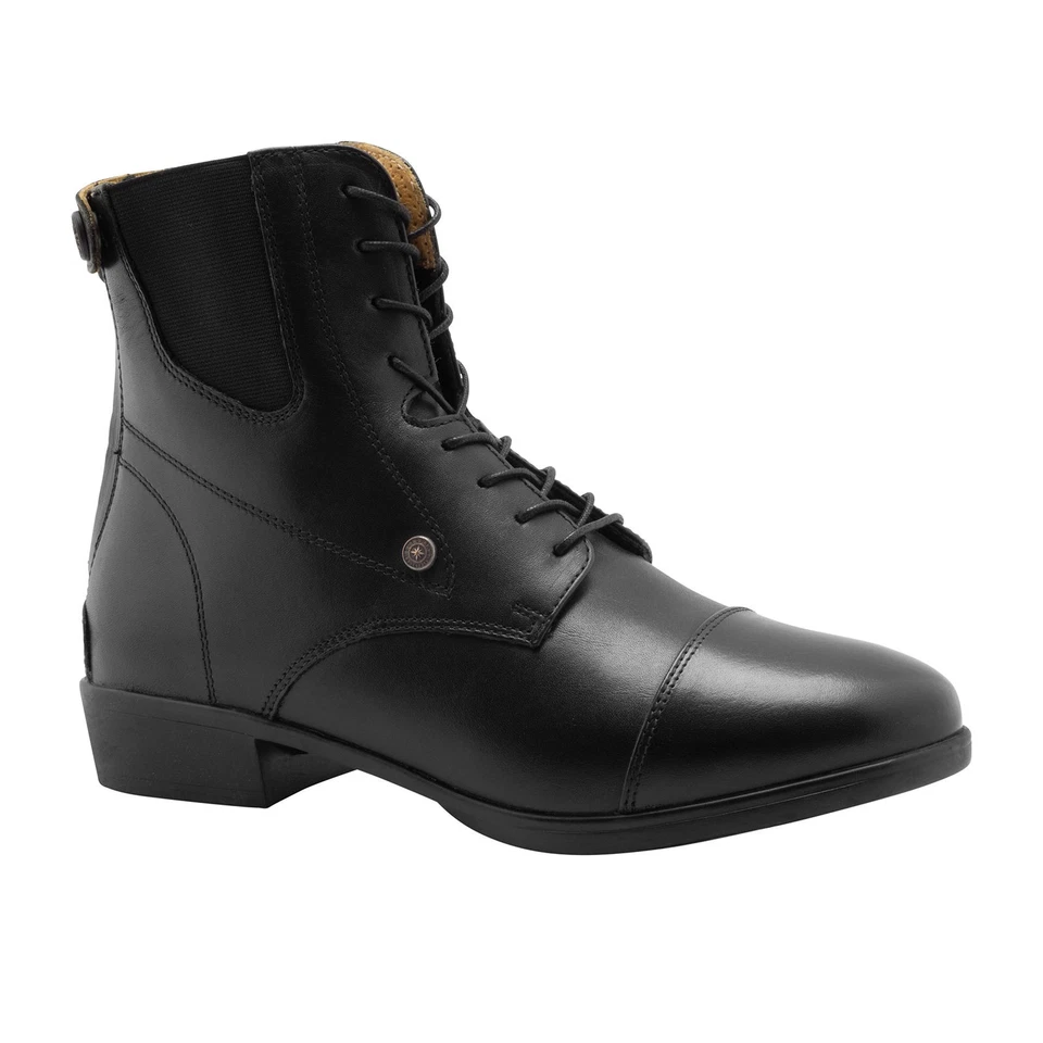 SUEDWIND Stiefel ADVANCED II Back Zip Lace schwarz Stiefelette Boots Reitschuhe 