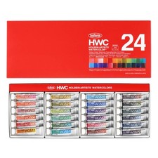 Holbain Granulating Colors 13591 Transparent Watercolor Paint 5ml 24 Colors New