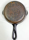 Vintage Griswold Cast Iron Skillet Size No. 3 Erie PA 709 Sits Flat