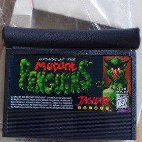 Attack of the Mutant Penguins - Original Official Atari Jaguar Console Game