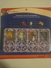 New, Sealed Fons And Porter Directional Arrow Pins Assortment Size 2, 180 Count